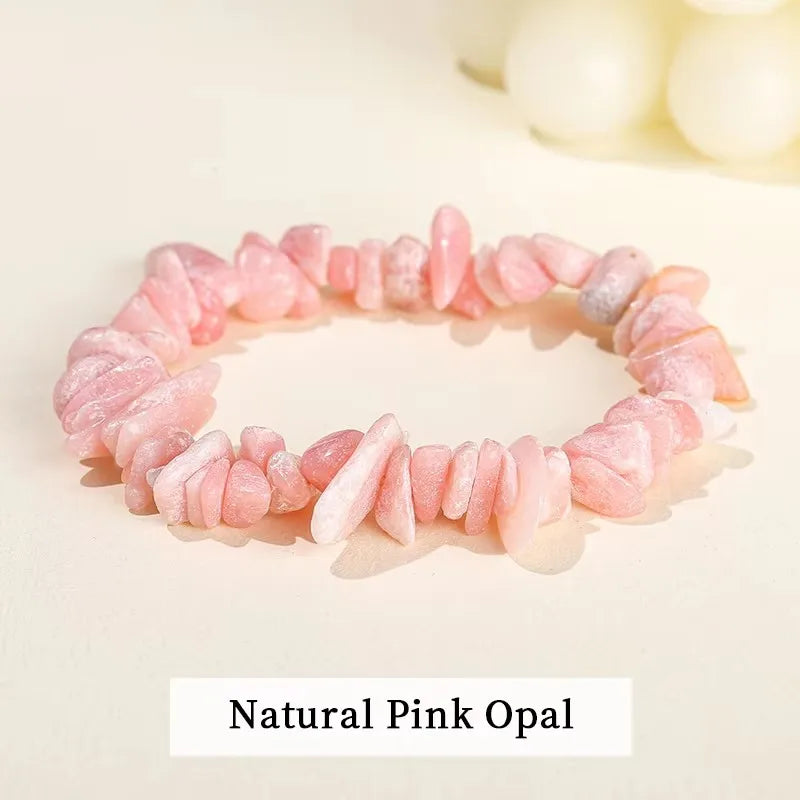 Natural Chip Bracelets - Multi Stone