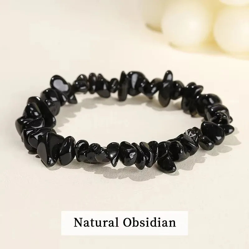 Natural Chip Bracelets - Multi Stone