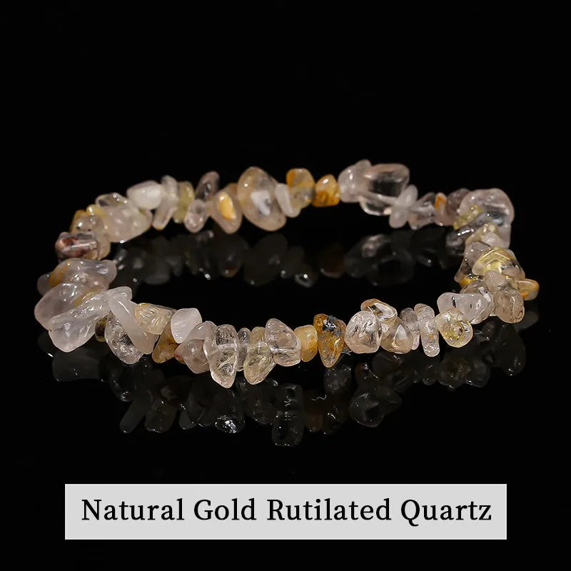 Natural Chip Bracelets - Multi Stone