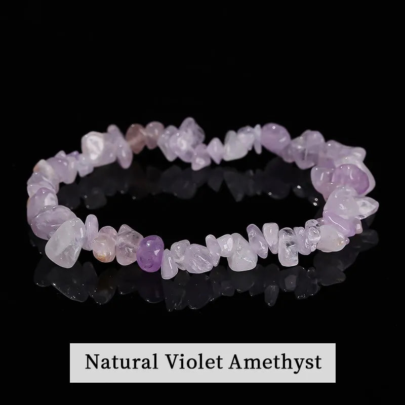 Natural Chip Bracelets - Multi Stone