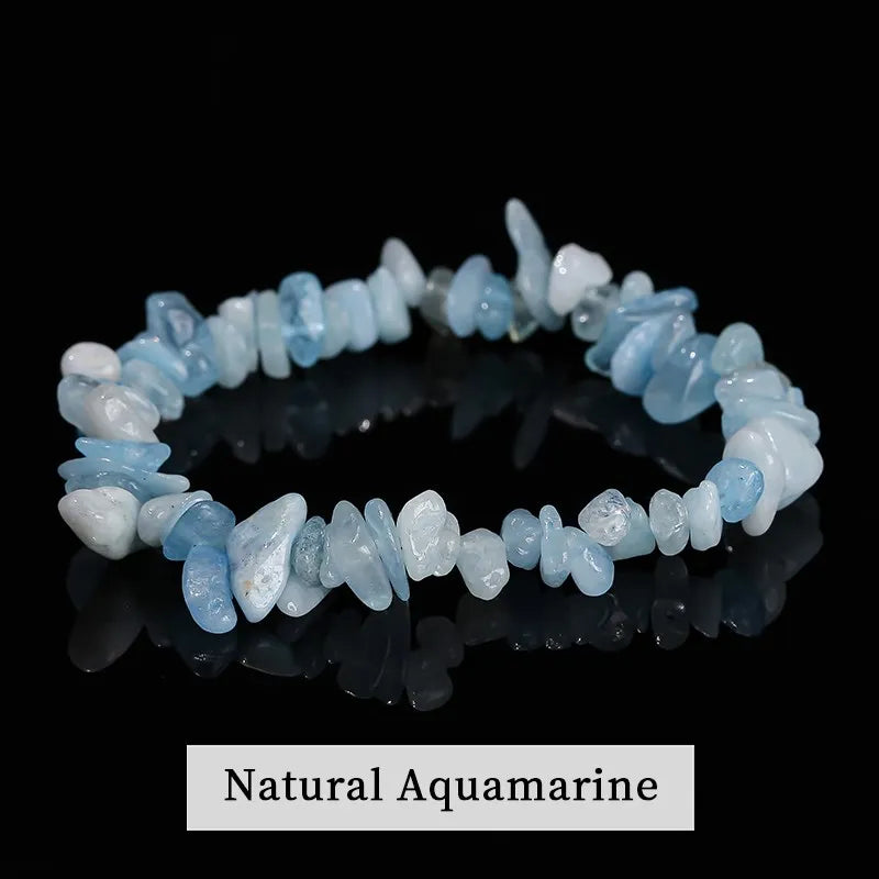 Natural Chip Bracelets - Multi Stone