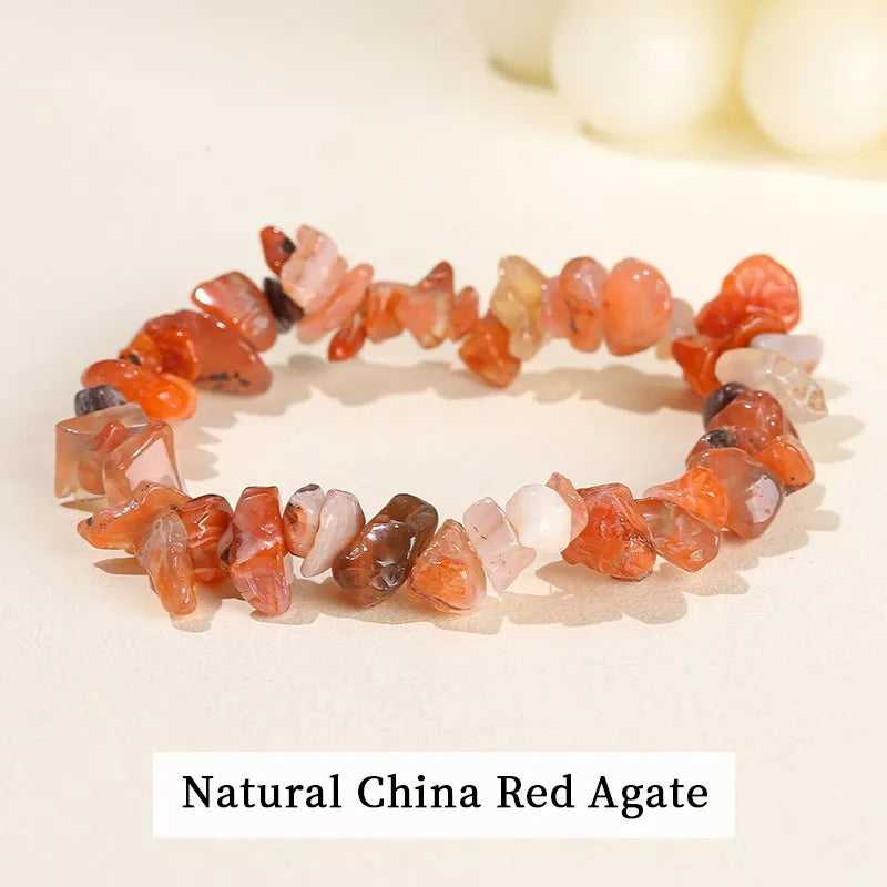 Natural Chip Bracelets - Multi Stone