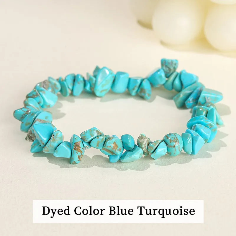 Natural Chip Bracelets - Multi Stone