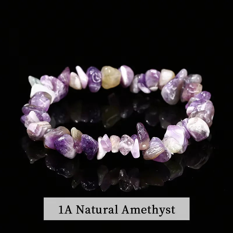 Natural Chip Bracelets - Multi Stone