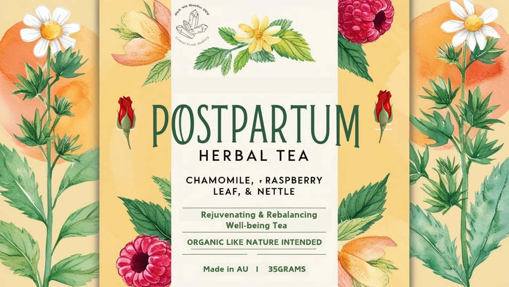 Postpartum - Organic Herbal Tea Blend - Rejunvenating & Rebalancing - 35gms