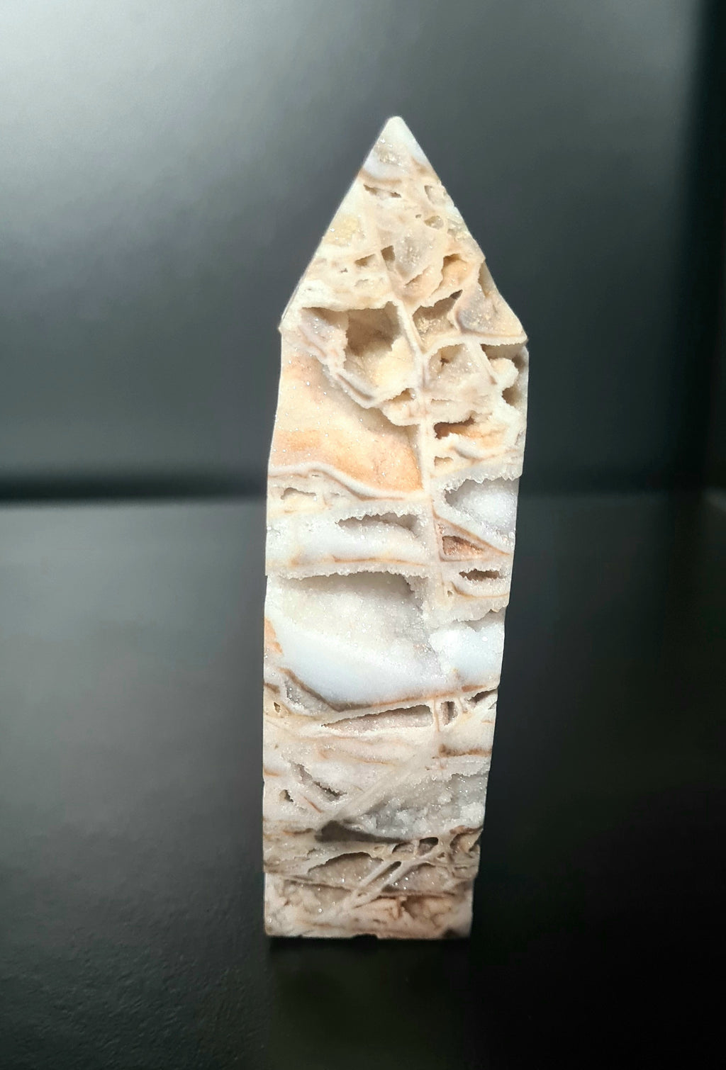 ⛏️ Sphalerite Tower Obelisk – Power, Protection & Grounded Vision
