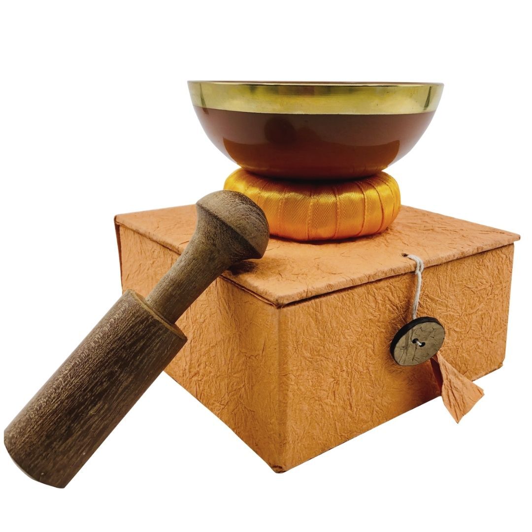 Singing Bowl - Small Giftset - Sacral Chakra