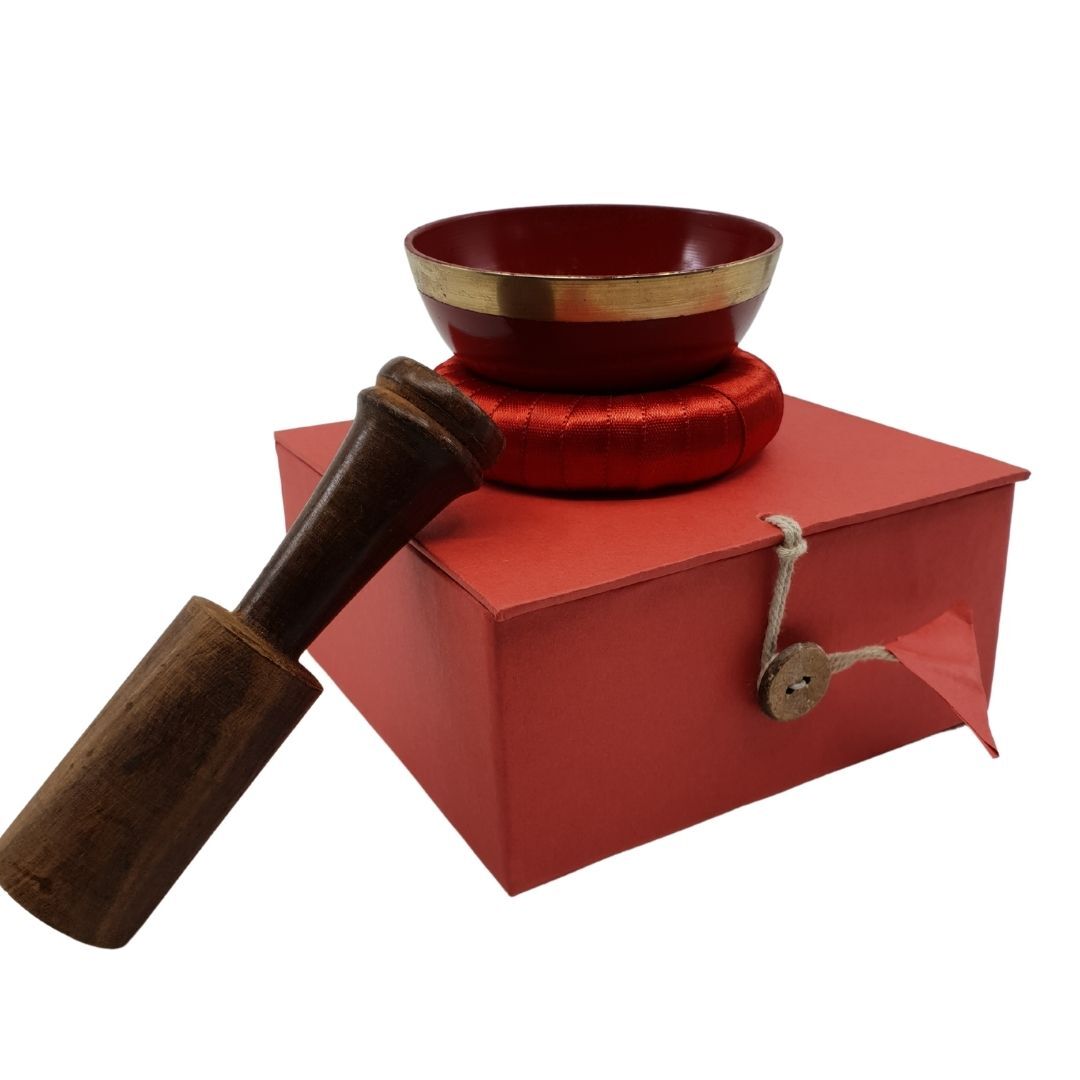 Singing Bowl - Small Giftset - Root Chakra