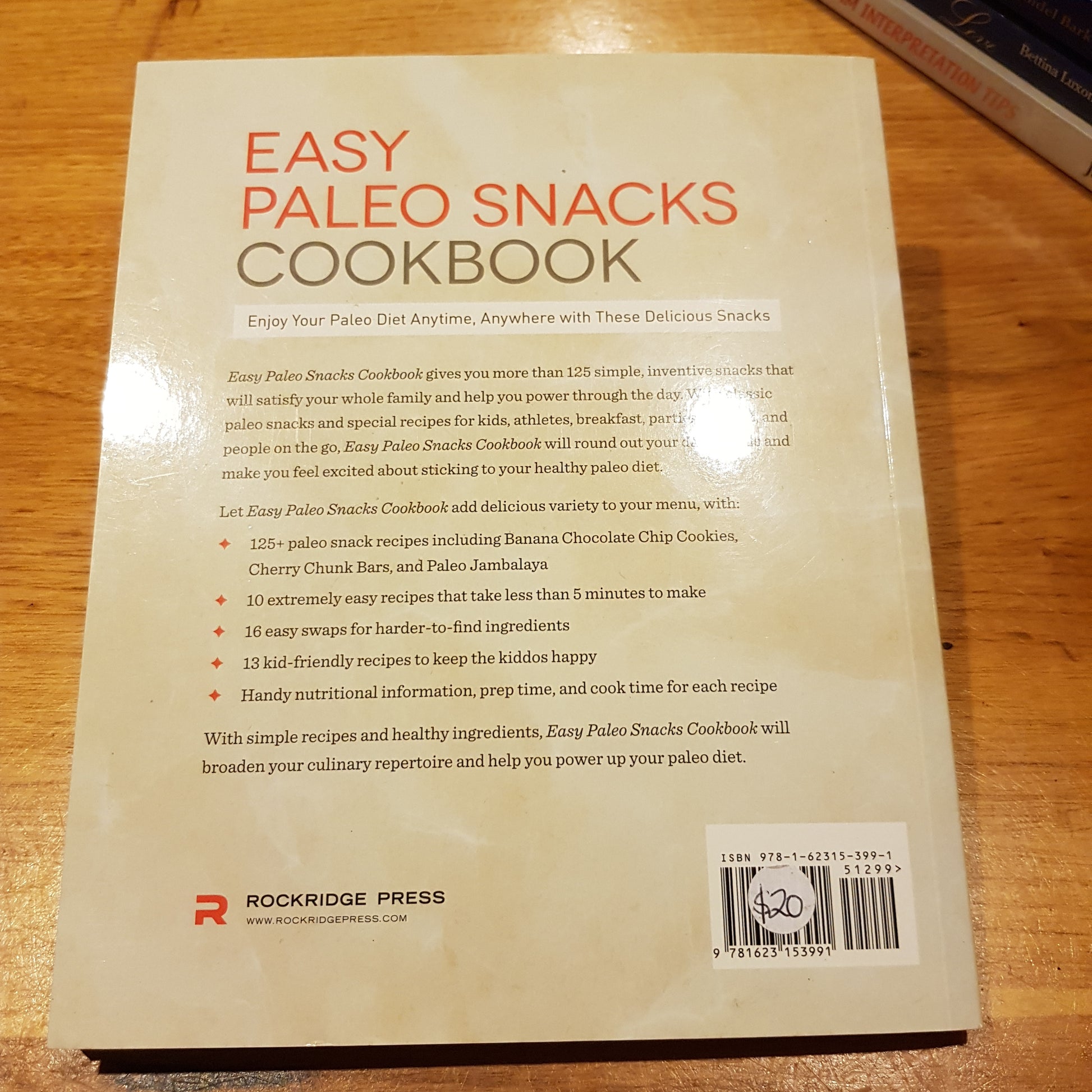Easy Paleo Snacks - Cookbook
