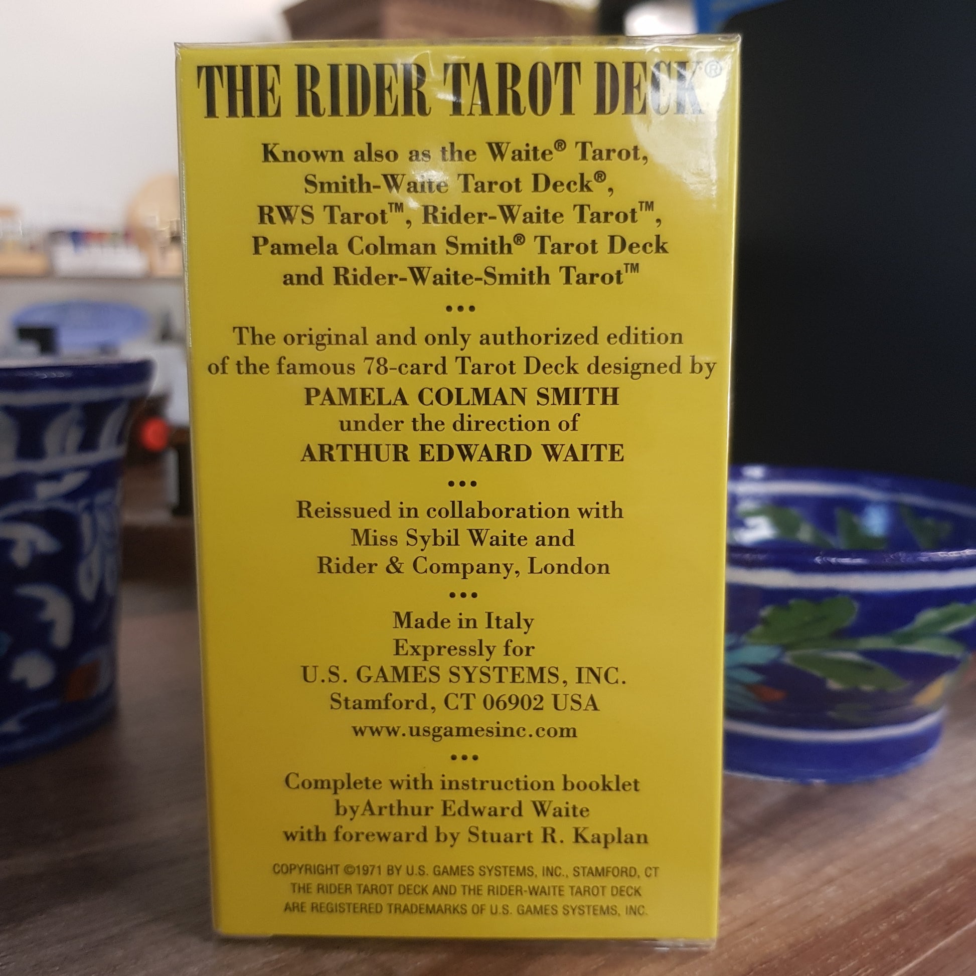 Tarot - RIDER TAROT DECK