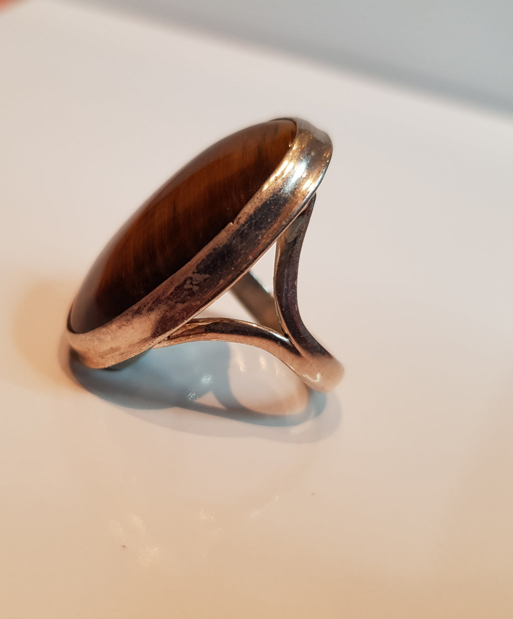 Tiger's Eye Ring - Sz 8