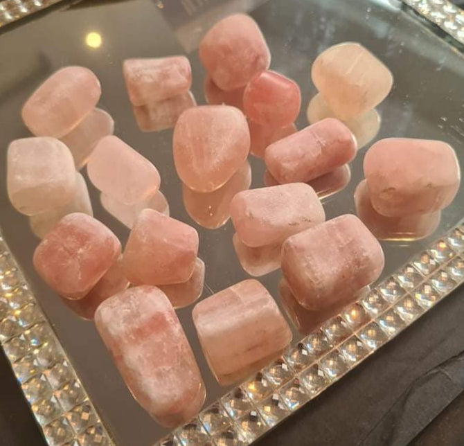Rose Calcite  - Tumbled Stone