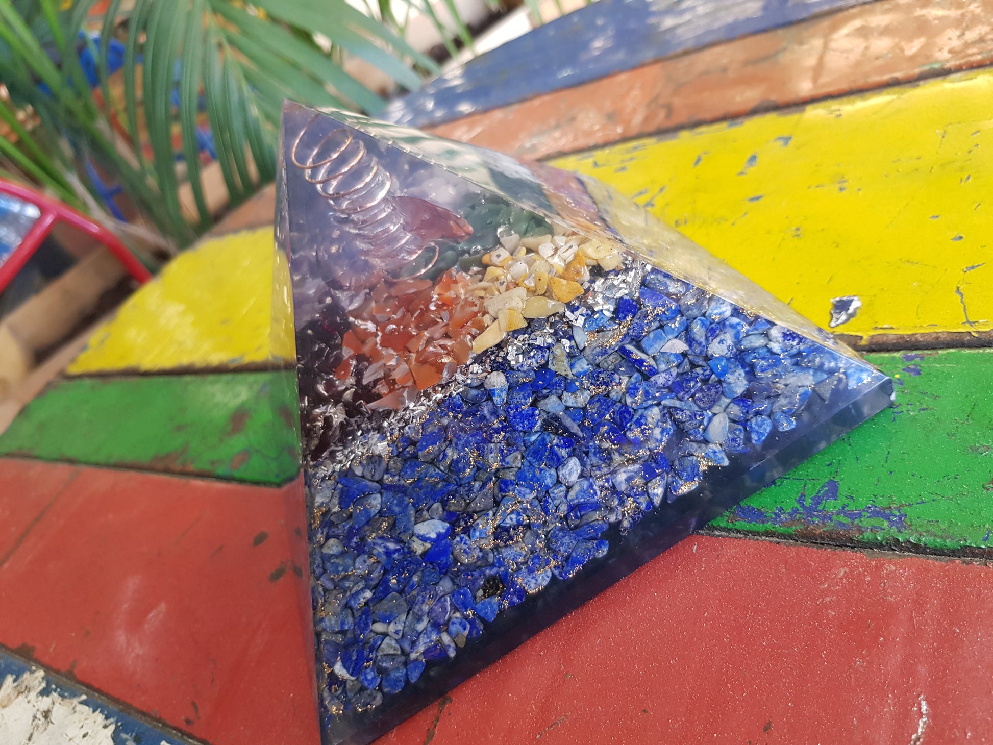 Lapis Lazuli Chakra  - Orgone Pyramid