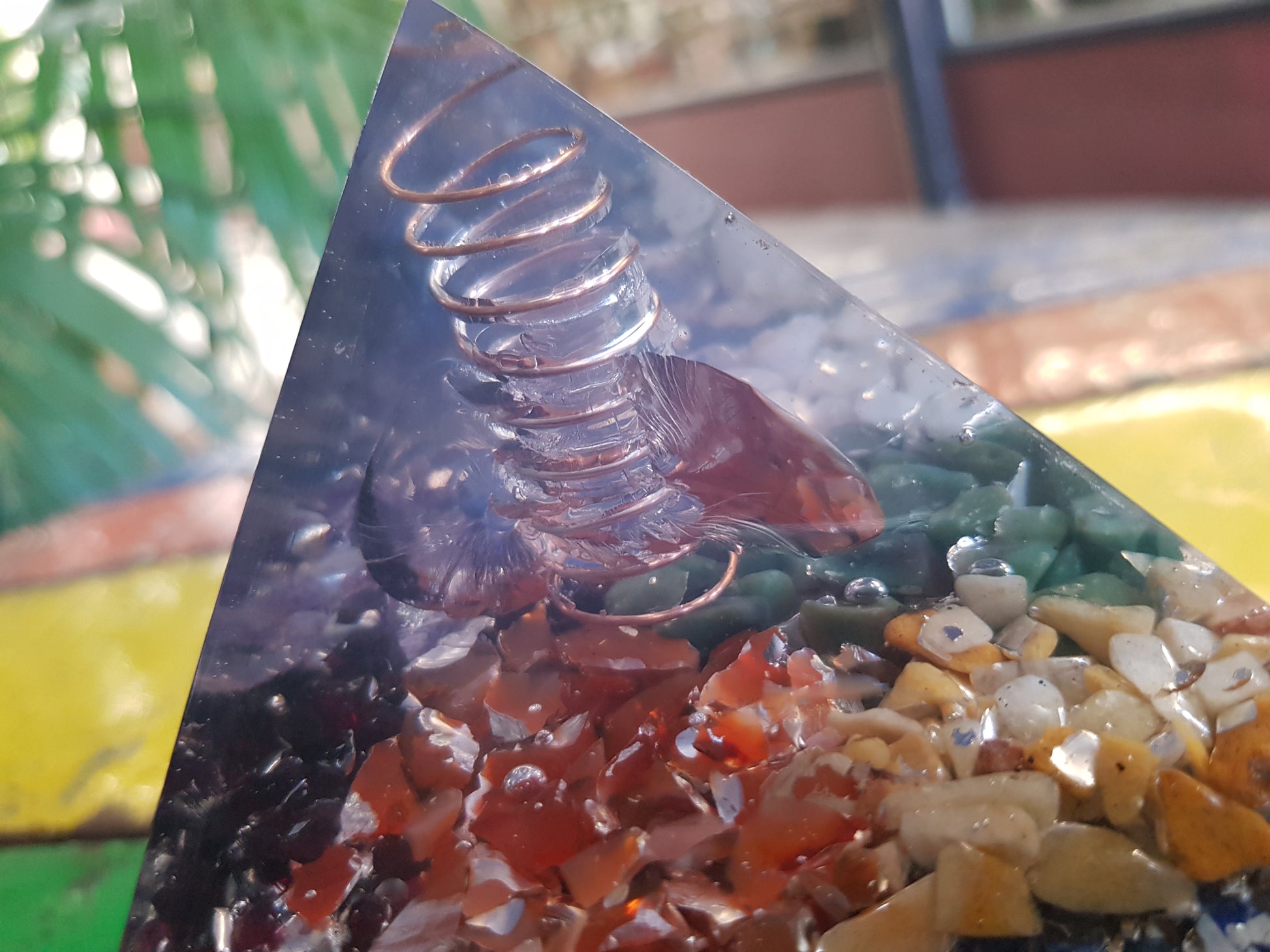 Lapis Lazuli Chakra  - Orgone Pyramid