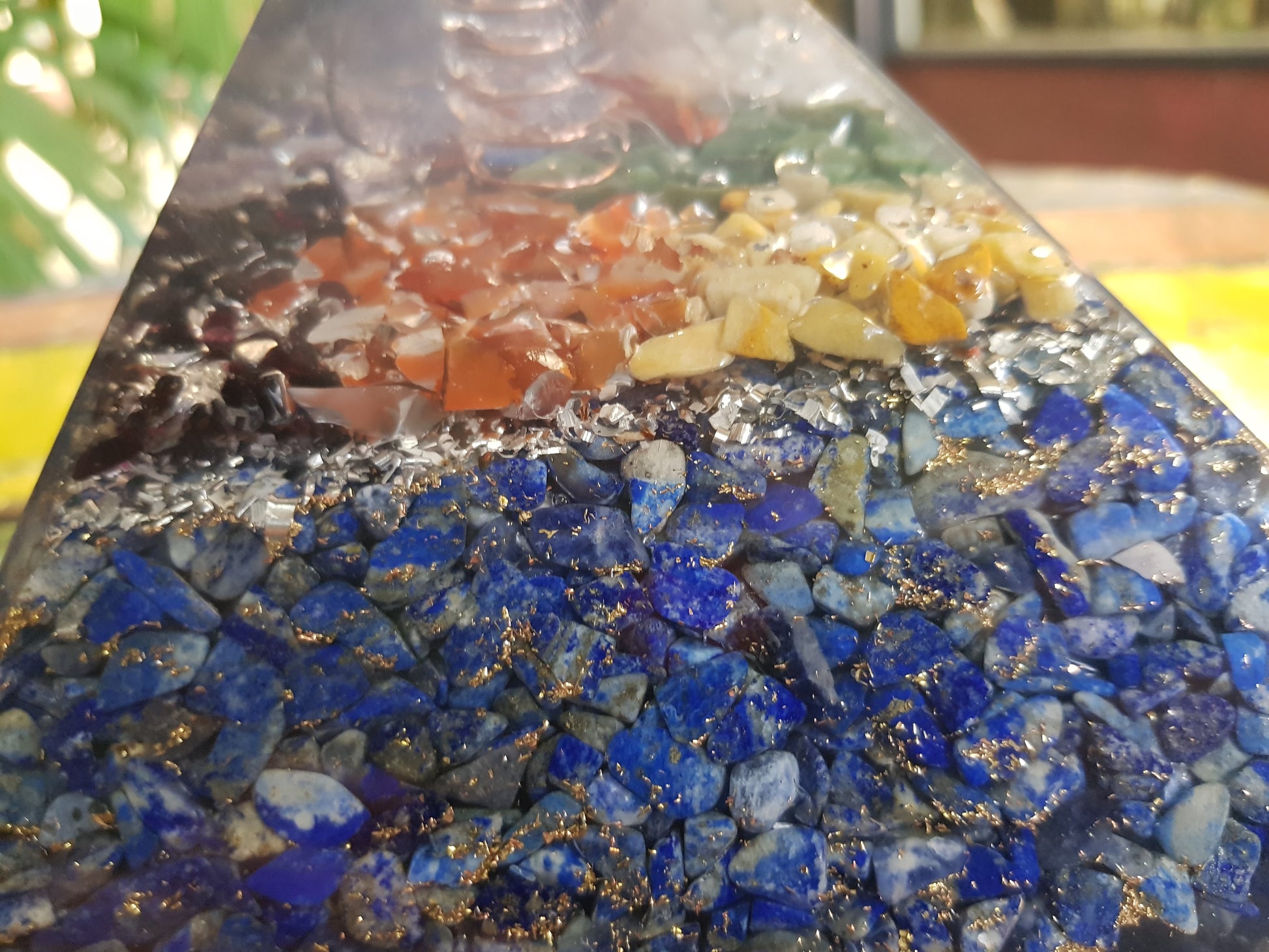 Lapis Lazuli Chakra  - Orgone Pyramid