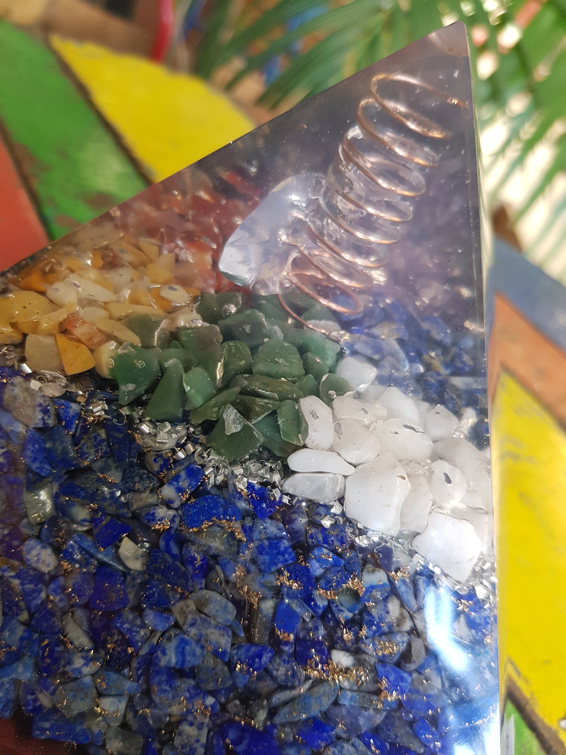 Lapis Lazuli Chakra  - Orgone Pyramid