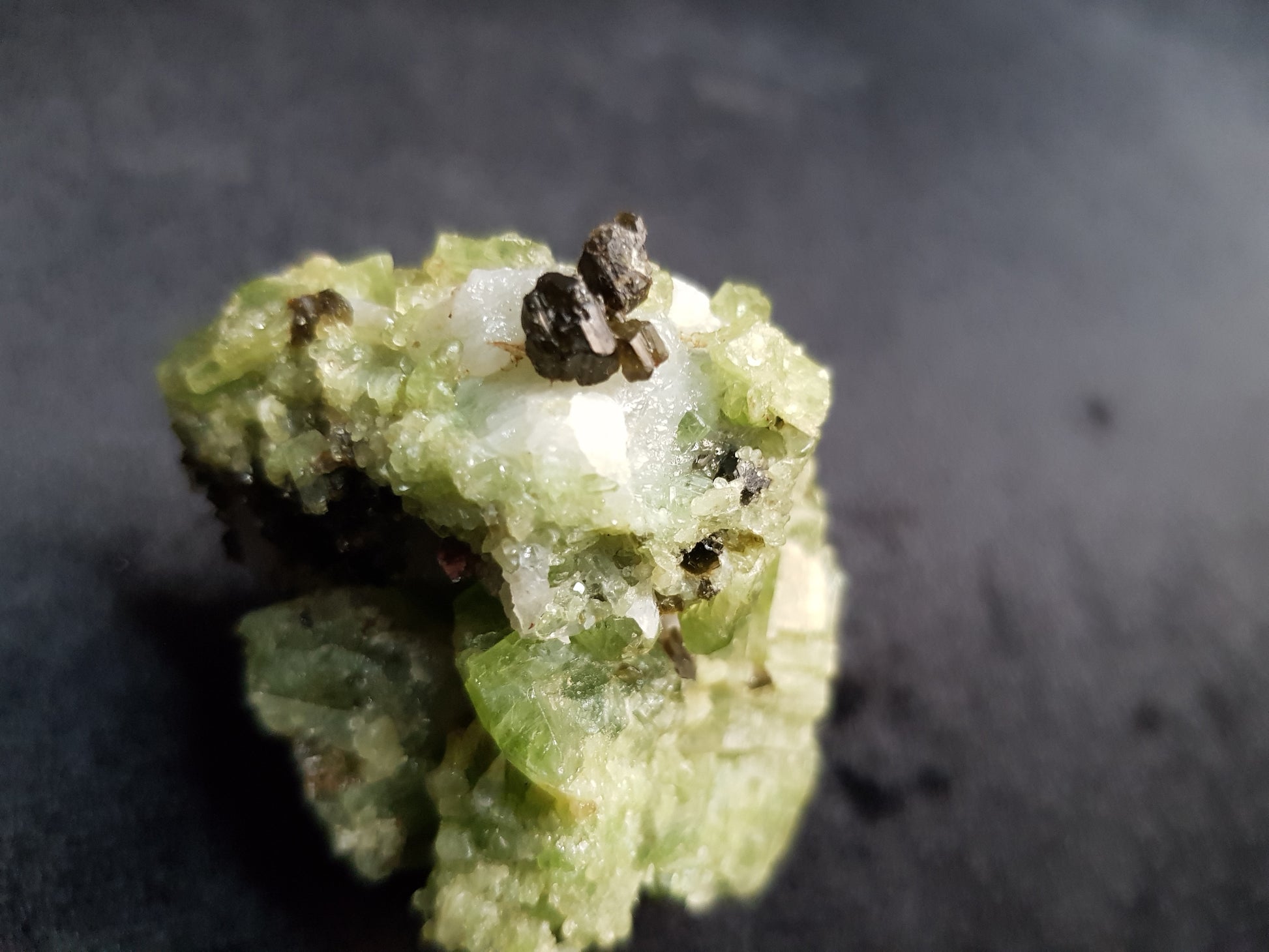 Chrome Diopside - Mineral Specimen