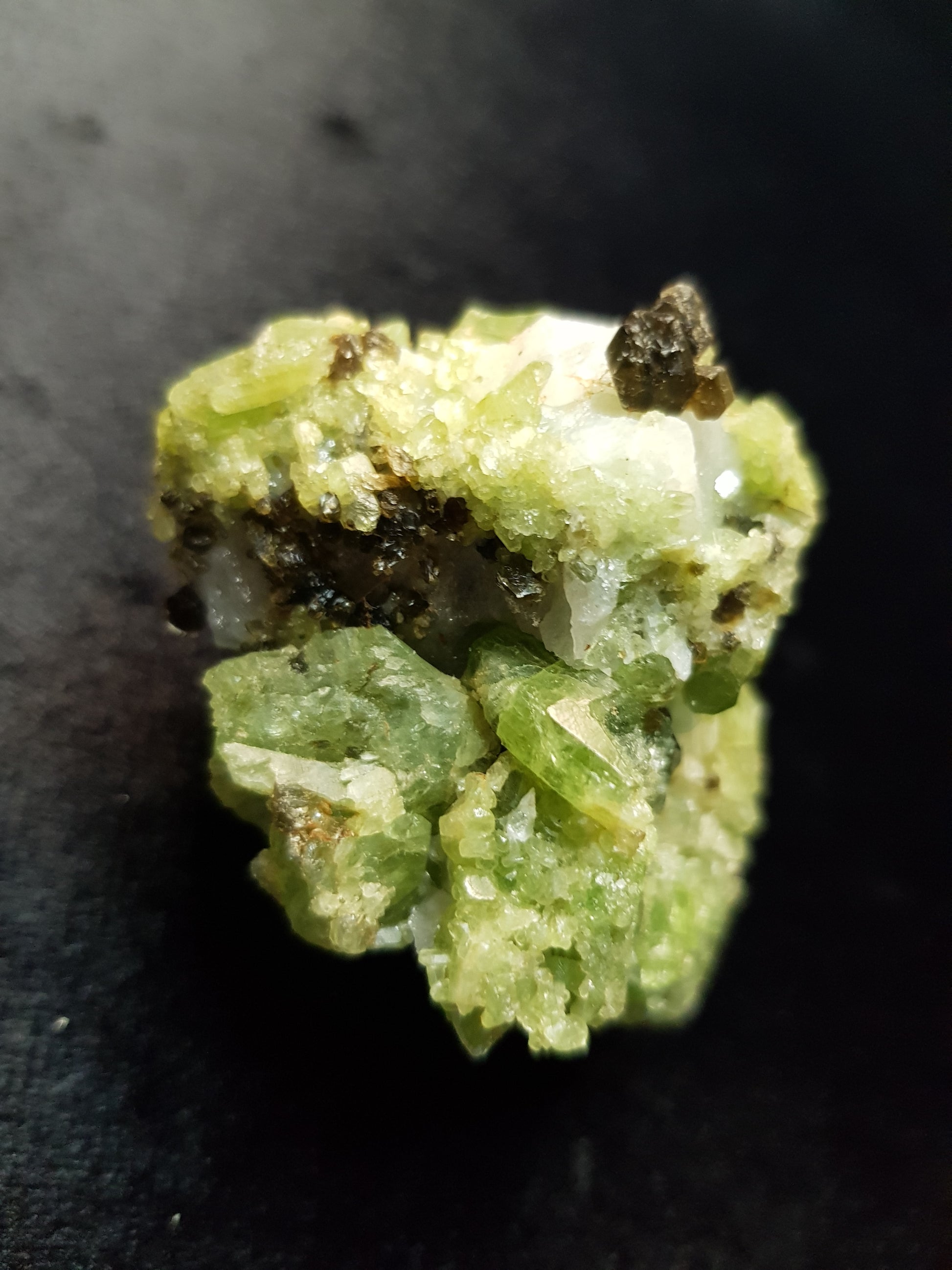 Chrome Diopside - Mineral Specimen
