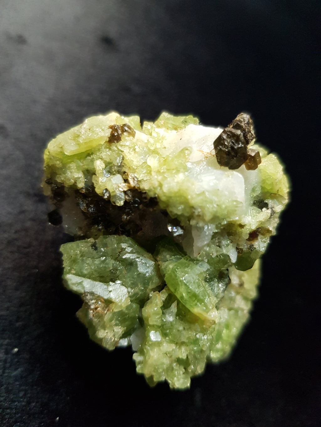 Chrome Diopside - Mineral Specimen