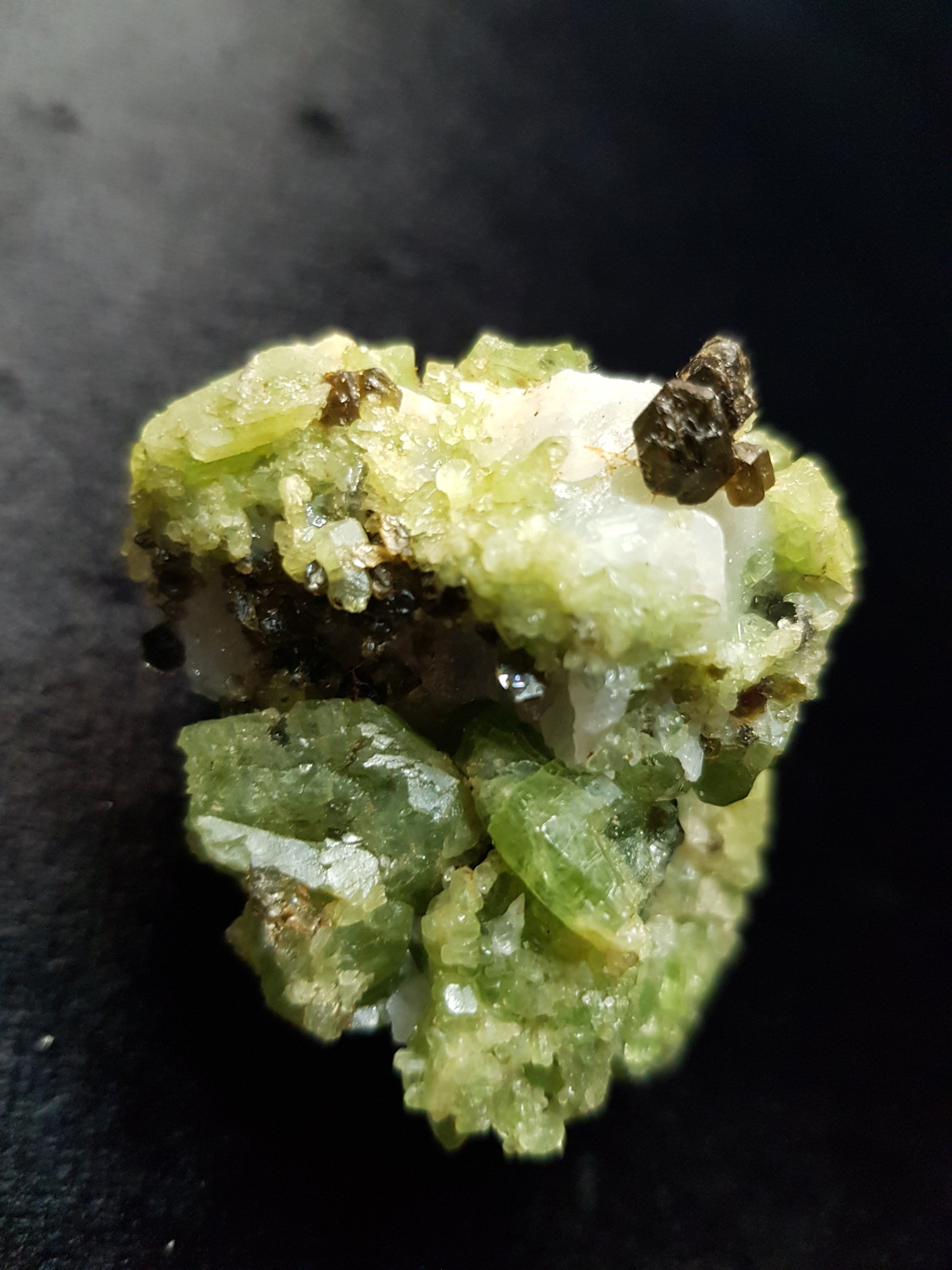 Chrome Diopside - Mineral Specimen