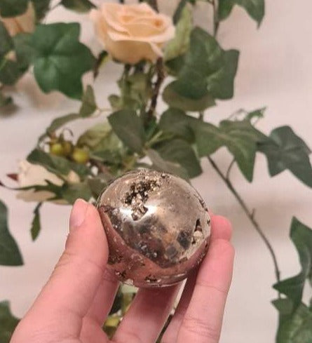 Iron Pyrite - Fools Gold - 5cm Sphere