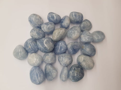 Blue Calcite - Tumbled Stone