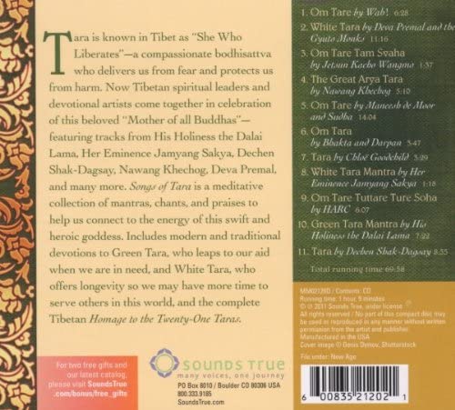 Songs of Tara - Goddess of liberation - Various artists