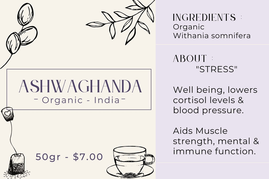 Ashwaghanda - Withania - Organic