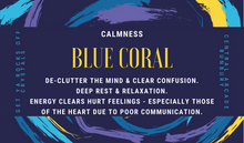 Blue Coral - Tumbled Stone