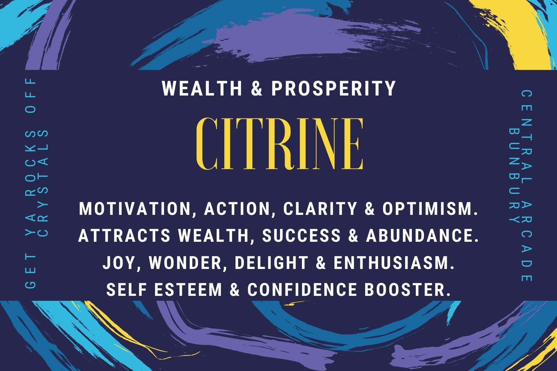 Citrine - Tumbled Stone