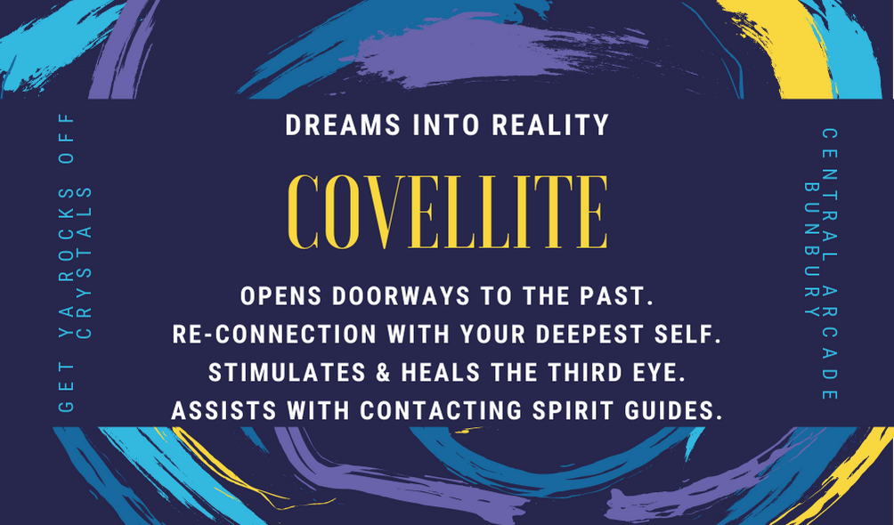 Covellite - Tumbled Stone