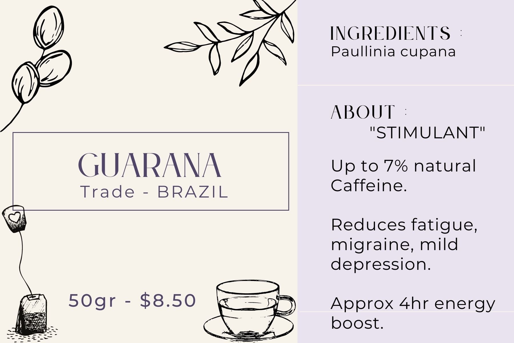 Guarana - Organic