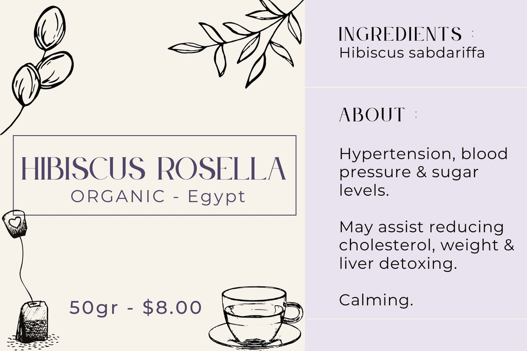 Hibiscus (Rosella) - Organic