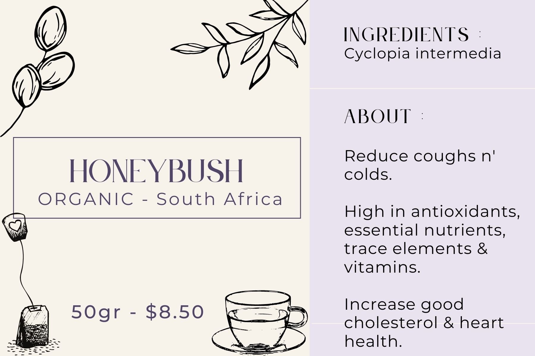 Honeybush - Organic