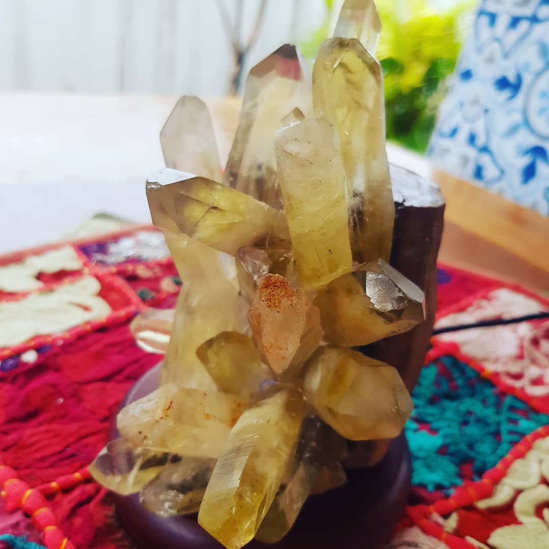 Citrine Lamp - Natural - LED