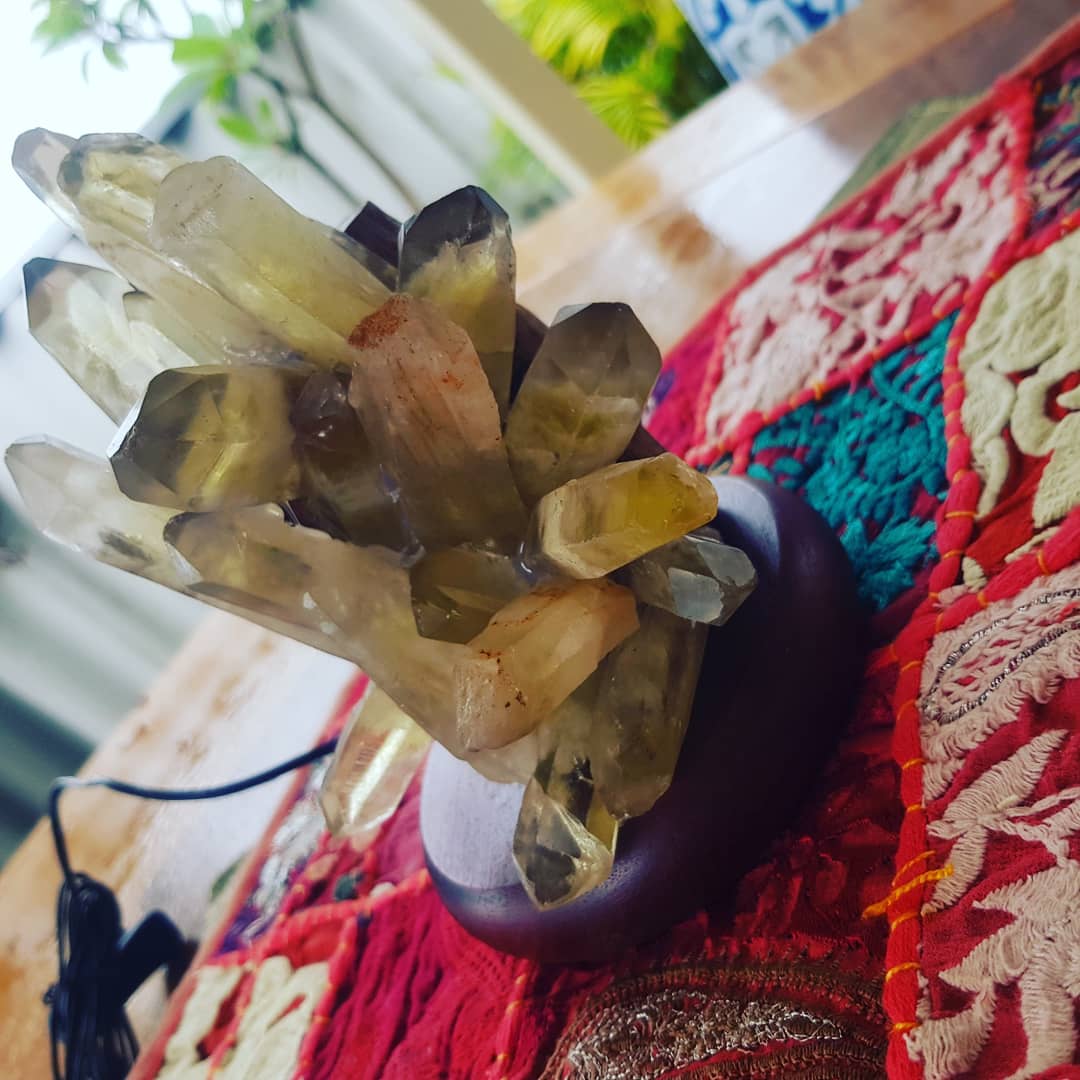 Citrine Lamp - Natural - LED