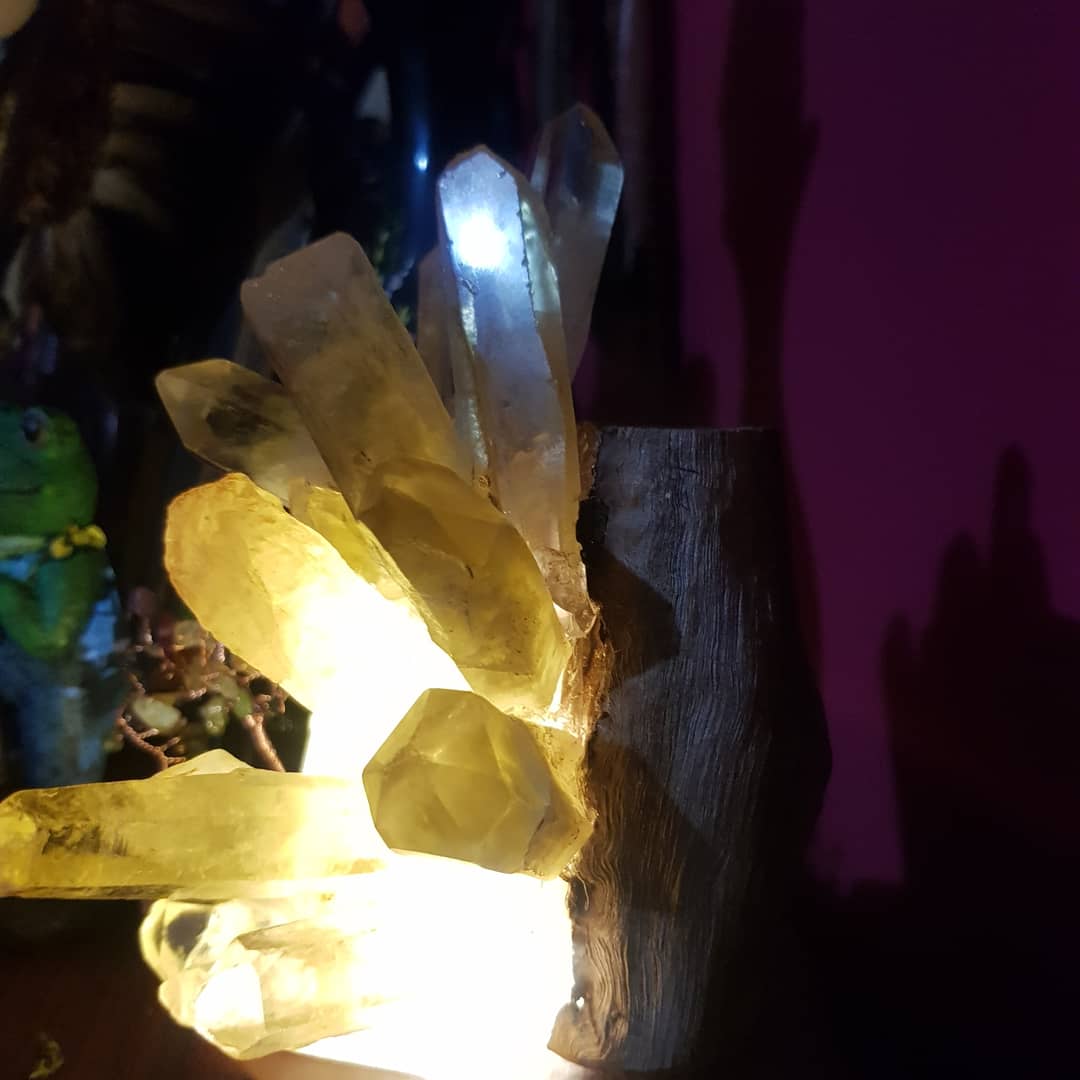 Citrine Lamp - Natural - LED