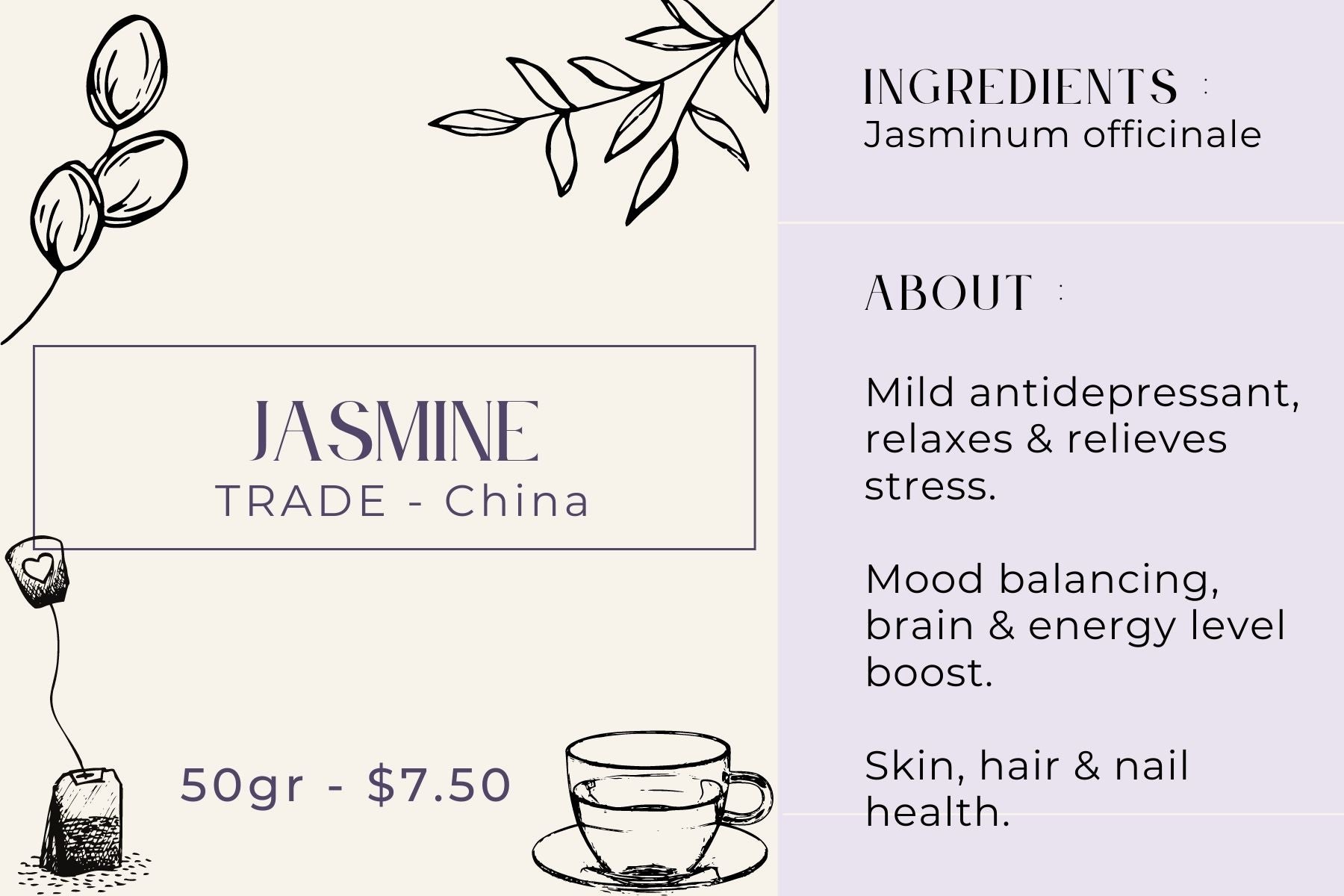 Jasmine - Trade