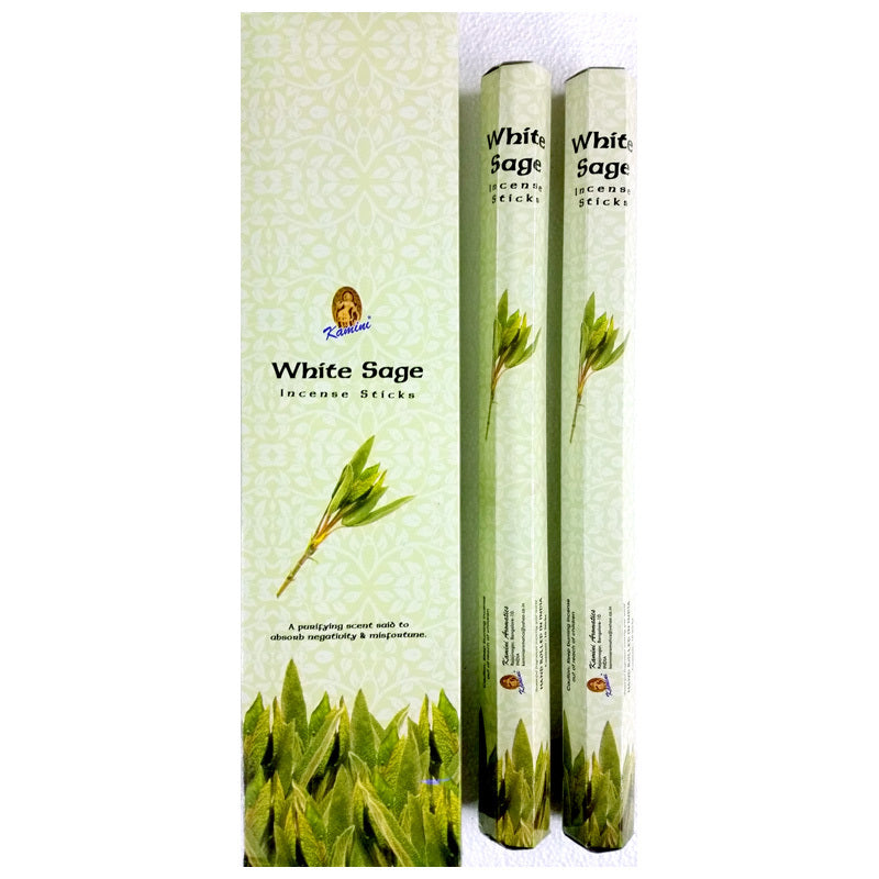 WHITE SAGE  - Garden Sticks