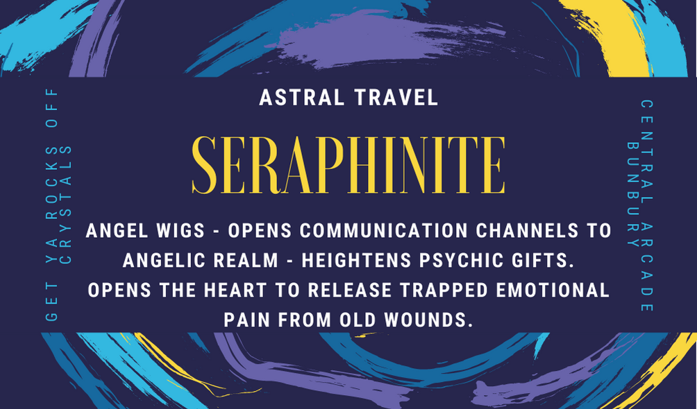Seraphinite - Tumbled Stone