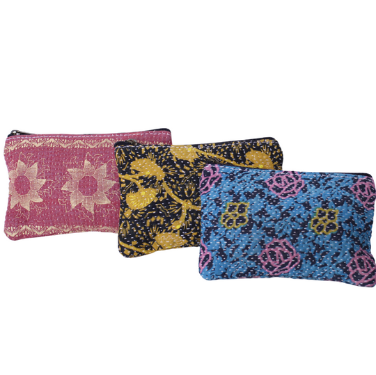 Coin Purse - Kantha Quilt
