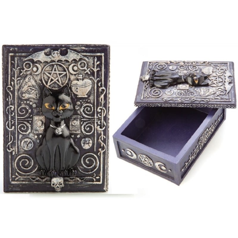 PolyResin - Black Cat Box