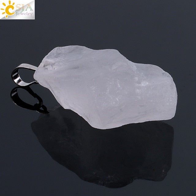 Raw Crystal Necklaces & Pendants