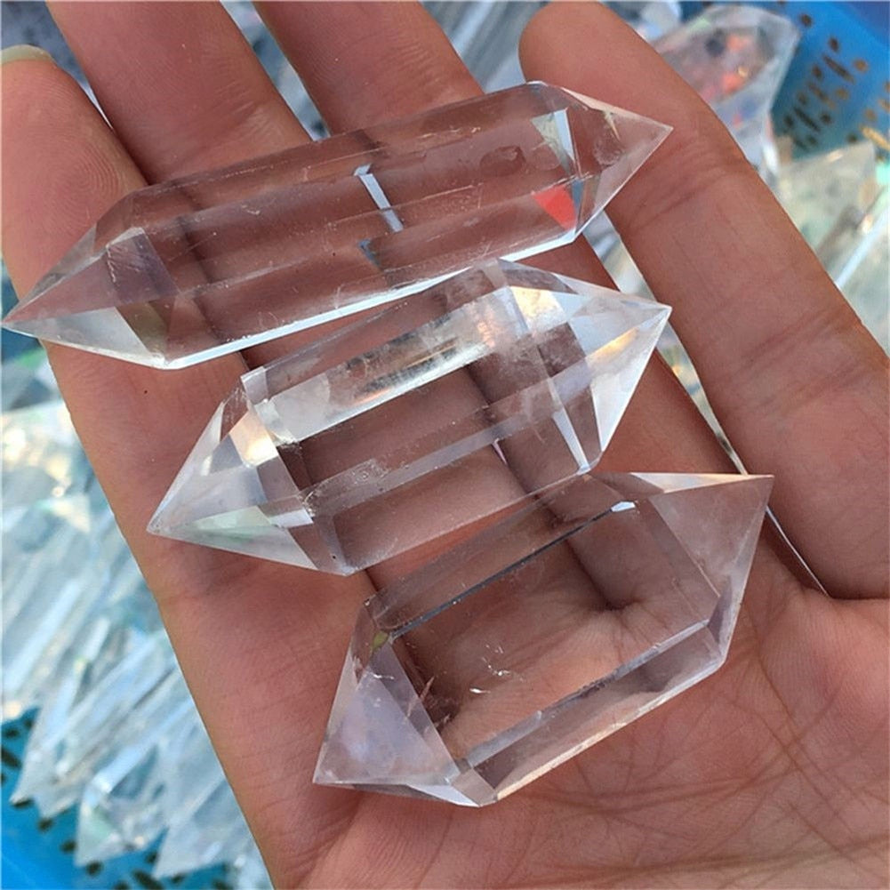 Clear Natural Quartz  - Double terminated
