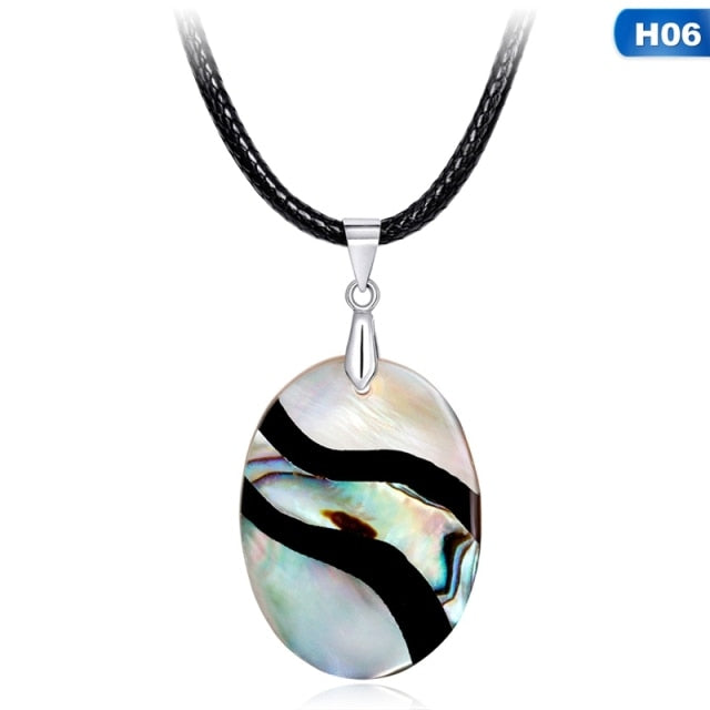 Mother of Pearl -  Teardrop Pendant