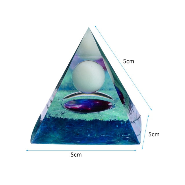 Orgone Pyramid - Various Stone - EMF Protection