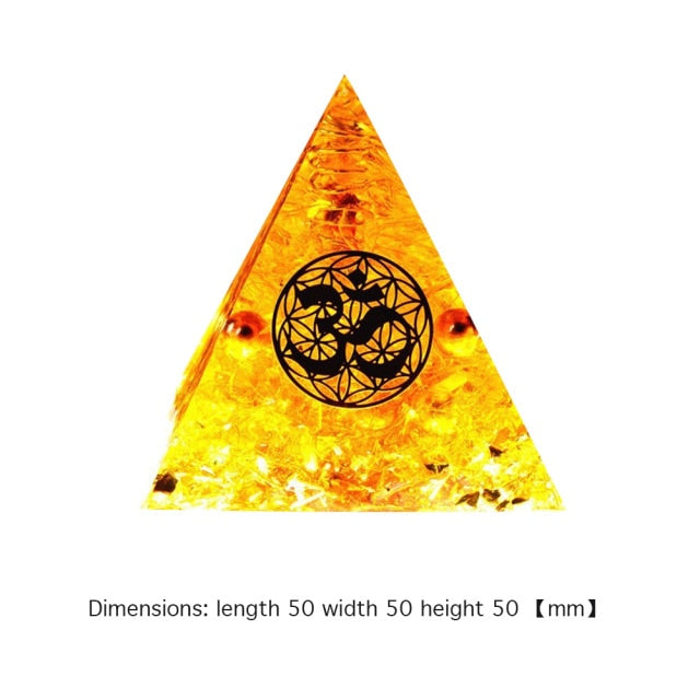 Orgone Pyramid - Various Stone - EMF Protection