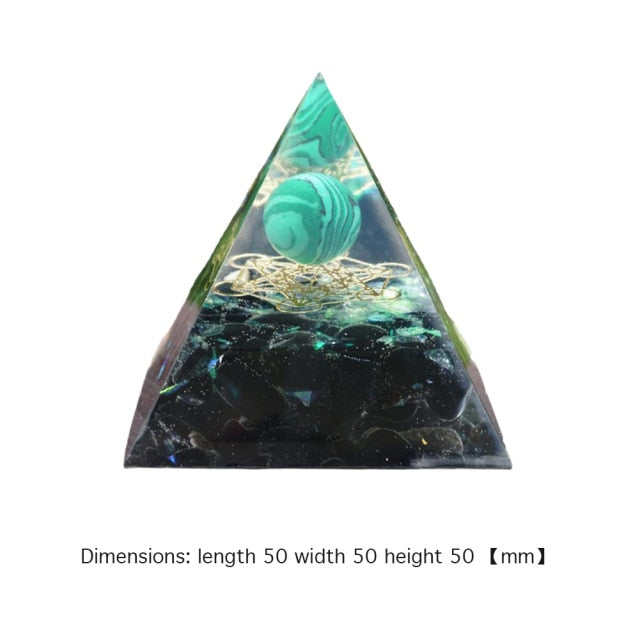 Orgone Pyramid - Various Stone - EMF Protection