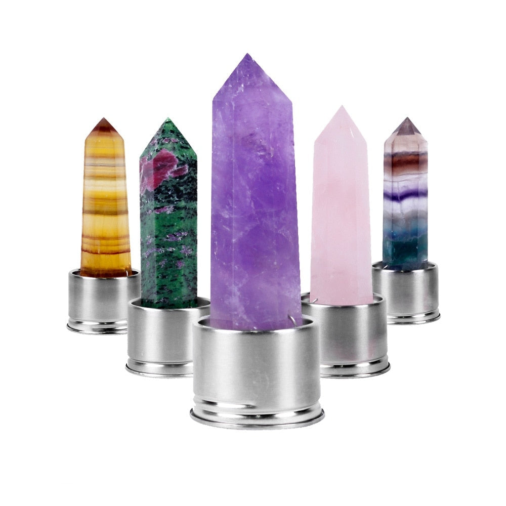 Gemstone Glass Water Bottle - Replacement