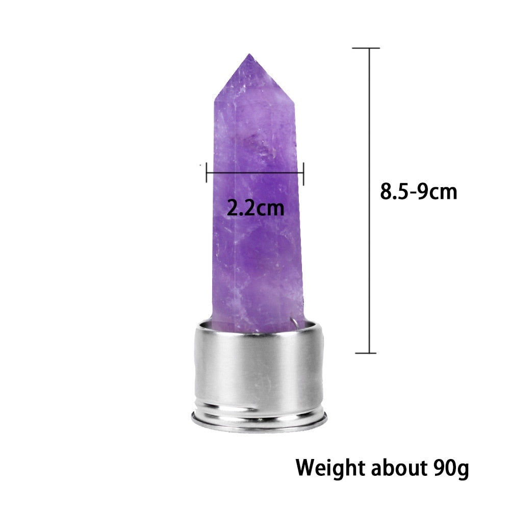 Gemstone Glass Water Bottle - Replacement